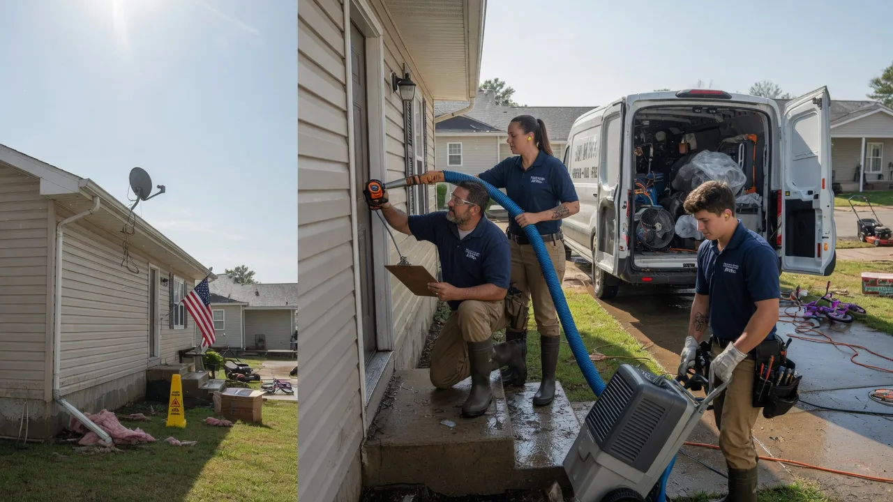 Ceiling Water Damage Restoration in Dickinson, TX near me